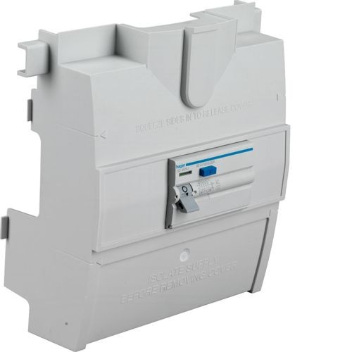 Hager JK10634RH Invicta3 4 Module Four Pole RCD Incomer Kit - Fits Within Distribution Board 63A 30mA