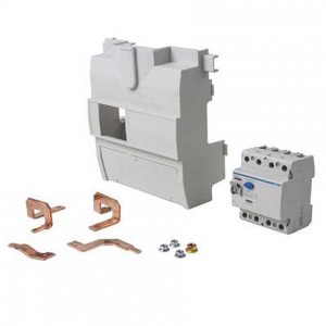 Hager JK11004RL Invicta3 4 Module Four Pole RCD Incomer Kit - Fits Within Distribution Board 100A 300mA