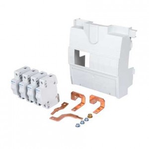 Hager JK11004RMD Invicta3 4 Module Four Pole Time Delayed RCD Incomer Kit - Fits Within Distribution Board 100A 100mA