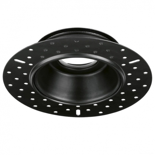 Aurora Lighting AU-MPROTLBLK mPRO Black Aluminium Fixed Trimless Downlight Bezel IP65 Overall DiaØ: 167mm | Cut-Out: 100mm