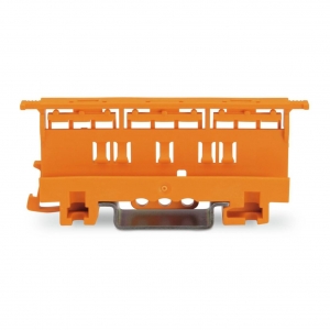 Wago 221-510 221-Series Orange Mounting Carrier For 221-612, 221-613 and 221-615 Connectors (6mm² Versions) (Pack Size 50)