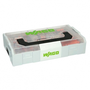 Wago 887-957 221-Series Installer L-BOXX Mini Connector Box With 235 x 221-Series Connectors & Plastic Carry Case