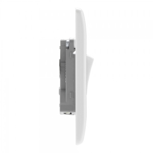 BG Electrical 812 Nexus White Moulded 1 Gang 2 Way Plateswitch 10Ax