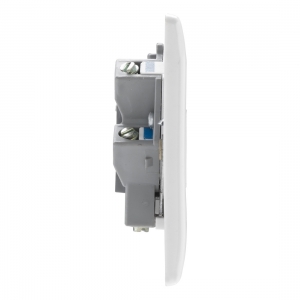 BG Electrical 854 Nexus White Moulded Unswitched Fused Connection Unit 13A