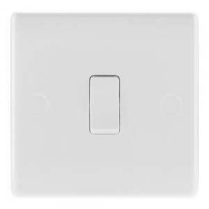BG Electrical 830 Nexus White Moulded DP Control Switch 20A