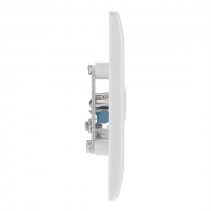 BG Electrical 862 Nexus White Moulded Single Isolated Co-Axial TV Socket