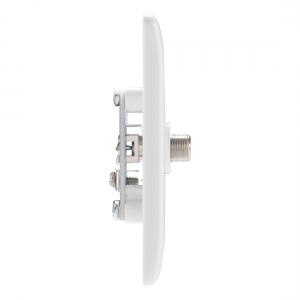 BG Electrical 864 Nexus White Moulded Single F Type Satellite Socket