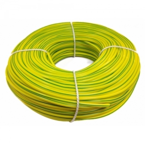 SL2GY Green/Yellow PVC Oversleeving Hank DiaØ: 2mm | Length: 100m