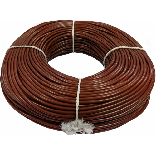 SL4BR Brown PVC Oversleeving Hank DiaØ: 4mm | Length: 100m