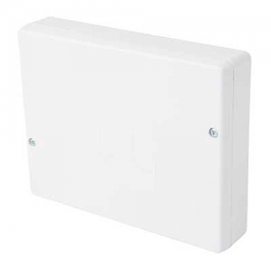 Hager J701 Ashley White Square Junction Box Without Terminals