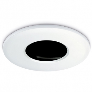 JCC Lighting JC010013/WH Fireguard® Next Generation White Round Fixed Twist & Lock Bezel For JC010010/NB Downlight IP20 Dia Ø: 87mm | Proj: 4.5mm