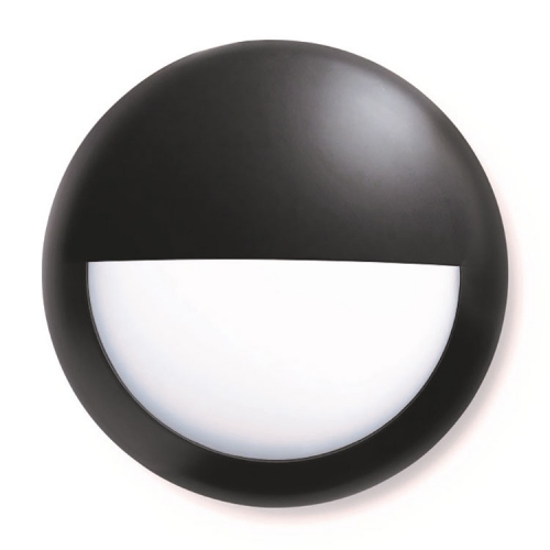 JCC Lighting JC070194 RadiaLED Rapid Black Polycarbonate Eyelid Trim Bezel For JC070065 / JC070066 8W RadiaLED Rapid Bulkheads