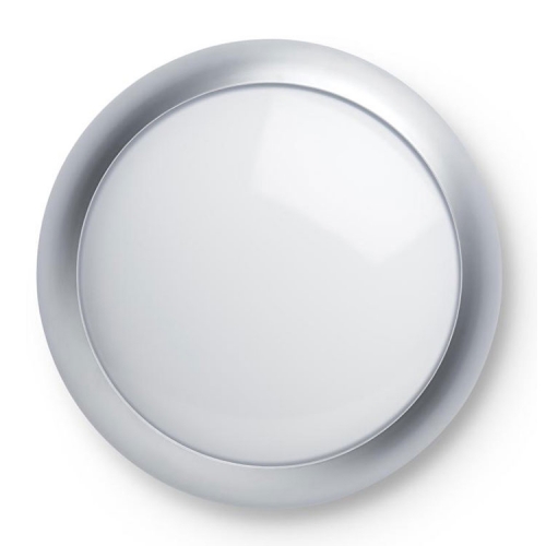 JCC Lighting JC070201 RadiaLED Rapid Satin Silver Polycarbonate Trim Ring For 12W / 16W / 24W RadiaLED Rapid Bulkheads