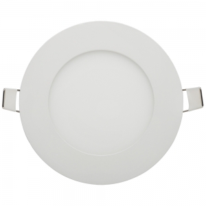 Luceco ELP12W6L30 Luxpanel Eco Circular White Non-Dimmable LED Low Profile Downlight With Warm White 3000K LEDs & Opal TP(b) Diffuser IP20 6W