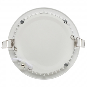 Luceco ELP15W9L40 Luxpanel Eco Circular White Non-Dimmable LED Low Profile Downlight With Neutral White 4000K LEDs & Opal TP(b) Diffuser IP20 9W