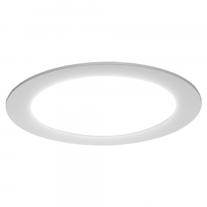 Luceco ELP17W12L30 Luxpanel Eco Circular White Non-Dimmable LED Low Profile Downlight With Warm White 3000K LEDs & Opal TP(b) Diffuser IP20 12W