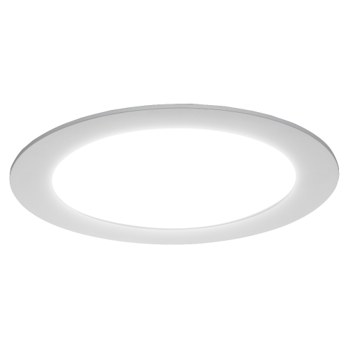 Luceco ELP17W12L30 Luxpanel Eco Circular White Non-Dimmable LED Low Profile Downlight With Warm White 3000K LEDs & Opal TP(b) Diffuser IP20 12W
