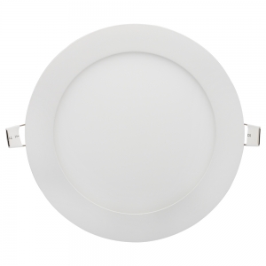 Luceco ELP17W12L30 Luxpanel Eco Circular White Non-Dimmable LED Low Profile Downlight With Warm White 3000K LEDs & Opal TP(b) Diffuser IP20 12W