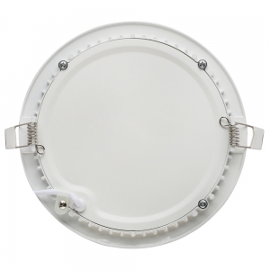 Luceco ELP17W12L30 Luxpanel Eco Circular White Non-Dimmable LED Low Profile Downlight With Warm White 3000K LEDs & Opal TP(b) Diffuser IP20 12W