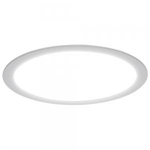 Luceco ELP30W24L30 Luxpanel Eco Circular White Non-Dimmable LED Low Profile Downlight With Warm White 3000K LEDs & Opal TP(b) Diffuser IP20 24W