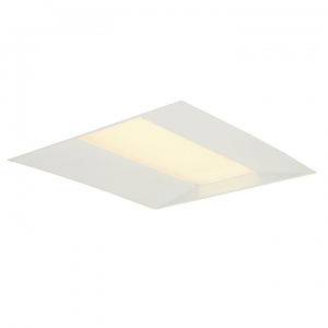 Ansell Lighting ALOTLED/M3 Lota Powder Coated Steel Troffer LED CCT M3 Luminaire IP20 c/w Driver & TP(a) Diffuser 29W 3051-3174lm 230V 595x595x80mm