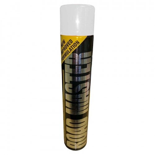 Deligo LMW Road Master White Semi-Permanent Line Marker Paint For Hard & Grass Surfaces 750ml Can