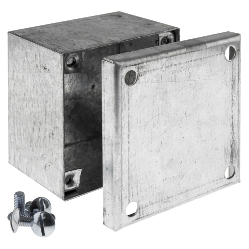 AVAB332GP Pre-Galvanised Adaptable Box With Plain Sides Height: 75mm ...