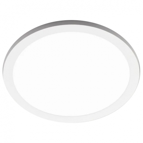 Forum Lighting SPA-35710 Tauri White Slimline Round CCT LED Bathroom Wall / Ceiling Light With Colour Selectable LEDs & Opal Diffuser IP44 24W 2400Lm 240V DiaØ: 290mm | Proj: 15mm