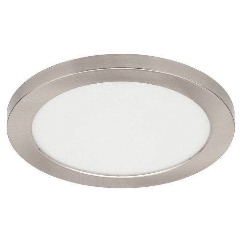 Forum Lighting SPA-35719 Tauri Satin Nickel Round Magnetic Trim Bezel For SPA-35710 Tauri 24W CCT LED Bathroom Wall / Ceiling Lights