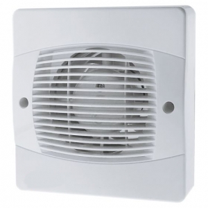 Internet Electrical IE100AXS Budget White Axial Fan For Remote Switching IP44 240V Height: 163mm | Width: 163mm | Spigot DiaØ : 100mm
