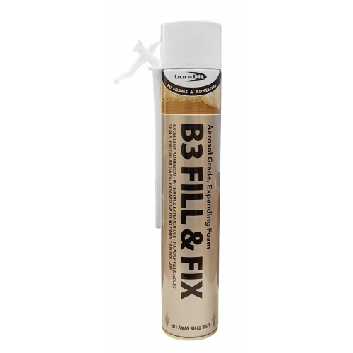 Deligo SF750 Beige Expanding Foam 750ml Can