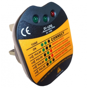 Dilog DL1090 Plug-In Socket Tester With LED Fault Indication