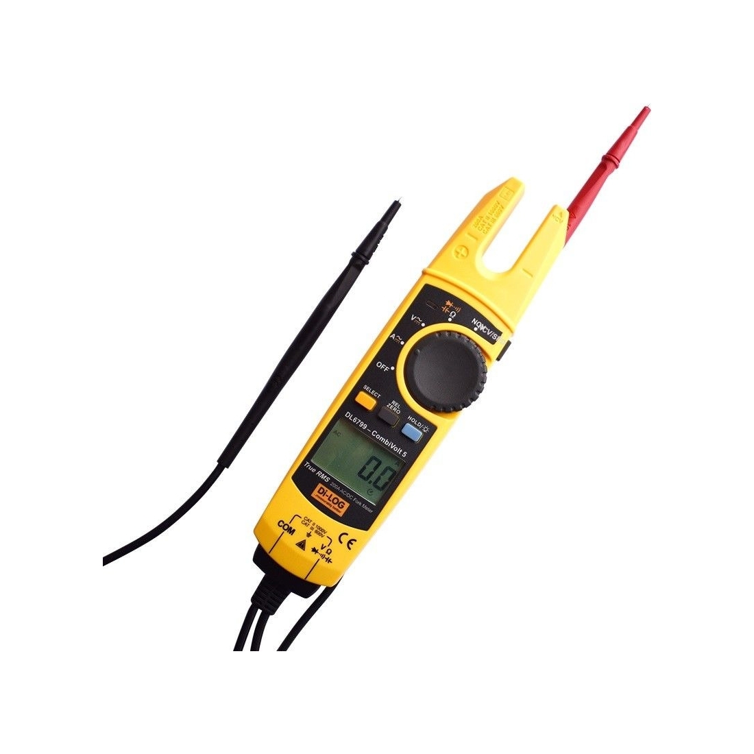 Dilog DL6799 CombiVolt 5 Digital TrueRMS Open Jaw Voltage, Continuity