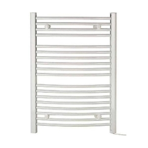Dimplex TDTR350W TDTR Series White Steel Curved Fluid Filled Ladder Style Electric Towel Rail With Temperature Limiter & Mounting Kit IPX5 350W