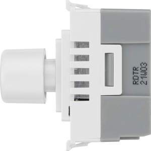 BG Electrical RDTR Nexus Grid White 1 Module 2 Way Intelligent Trailing Edge Dimmer Grid Switch 200W