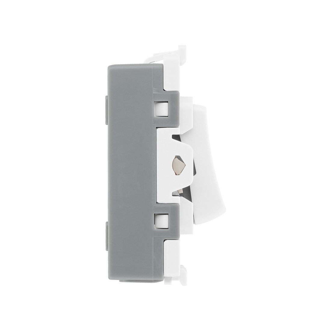 BG Nexus Grid R15 10A White Triple Pole Fan Isolator Grid Switch Module