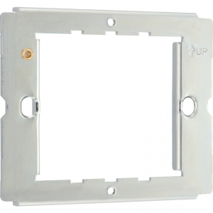 BG Electrical RFR12 Nexus Grid 1 & 2 Gang Grid Frame For Nexus White Moulded, Metalclad and Nexus Metal Grid Frontplates
