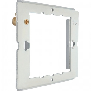 BG Electrical RFR12 Nexus Grid 1 & 2 Gang Grid Frame For Nexus White Moulded, Metalclad and Nexus Metal Grid Frontplates