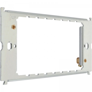 BG Electrical RFR34 Nexus Grid 3 & 4 Gang Grid Frame For Nexus White Moulded, Metalclad and Nexus Metal Grid Frontplates