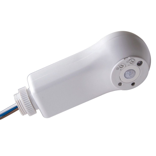 Danlers BMPIR10M White 360° | 10m Batten Mounting PIR Occupancy Switch With Passive Photocell & Adjustable 10sec - 40min Time Lag IP53 10A 2500W