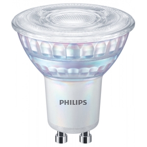 Philips Lighting 929002068299 CorePro LEDspot MV All Glass Dimmable White 3000K 36° Beam 15000Hr LED GU10 Lamp 3W 230Lm GU10 240V DiaØ: 50mm | Length: 54mm