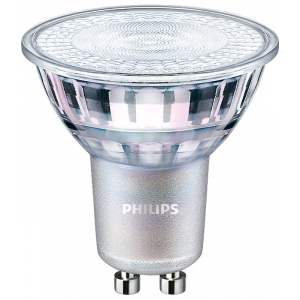 Philips Lighting 929001348998 Master LEDspot VLE All Glass Dimmable White 3000K 36° Beam 25000Hr LED GU10 Lamp 4.9W 365Lm GU10 240V DiaØ: 50mm | Length: 54mm