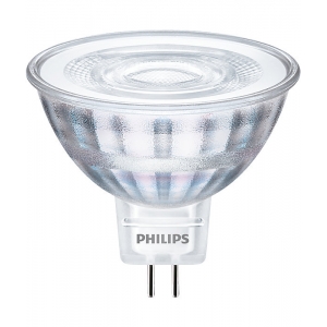 Philips Lighting 929002494699 CorePro LEDspot LV All Glass Non Dimmable Warm White 2700K 36° Beam 15000Hr LED MR16 Lamp 4.4W 345Lm GU5.3 12V DiaØ: 50.5mm | Length: 45.5mm