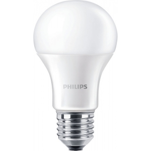 Philips Lighting 929001234564 CorePro Glass Non-Dimmable Frosted Glass Warm White 2700K 15000Hr LED Classic GLS Lamp 13W 1521Lm ES 240V DiaØ: 60mm | Length: 110mm