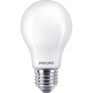 Philips Lighting 929003058502 Master Value Dimmable Frosted Glass Warm White 2700K 15000Hr LED Classic GLS Lamp 10.5W 1521Lm ES 240V DiaØ: 60mm | Length: 110mm