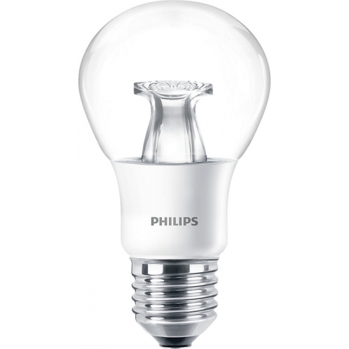 Philips Lighting 929002490002 Master LEDbulb Dimtone Dimmable Clear Glass Warm Glow 2200K-2700K 25000Hr LED Classic GLS Lamp 5.5W 470Lm ES 240V DiaØ: 60mm | Length: 108mm