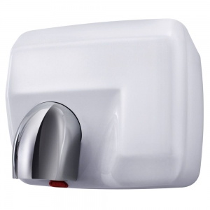 Anda 475449 White Steel Heavy Duty Automatic Hand + Face Dryer With 26 Second Drying Time IP23 2300W 240V Height: 237mm | Width: 270mm | Depth: 208mm
