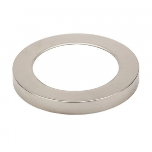 Spa SPA-34010-SNIC Tauri Satin Nickel Round Magnetic Trim Bezel For SPA-34008-WHT Tauri 6W CCT LED Bathroom Wall / Ceiling Lights