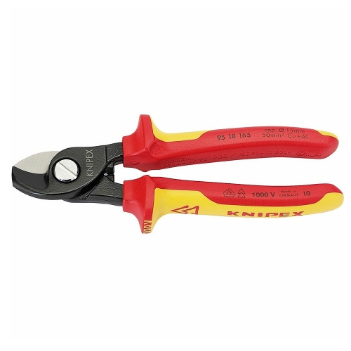 Draper 32014 Knipex VDE Fully Insulated Cable Shears Length: 200mm 1000V Draper 32014 Knipex VDE Fully Insulated Cable Shears Length: 200mm 1000V