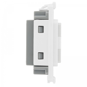BG Electrical RFUSE Nexus Grid White 1 Module Fused Connection Gridswitch 13A